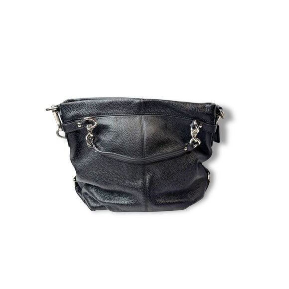 Coach Black Leather Brooke Duffel Bag & Dust Bag - Picture 3 of 12